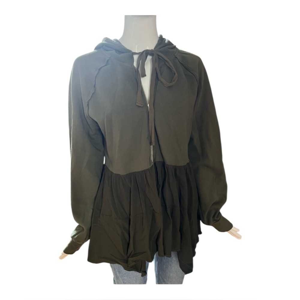 2/$30 - Anthropologie T.la Olive Green Women's Jacket